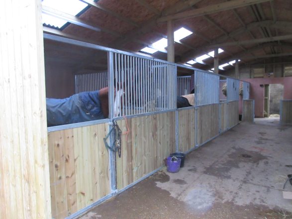 american barn, internal stables