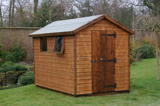 heavy-duty garden shed, home workshop, garden office
